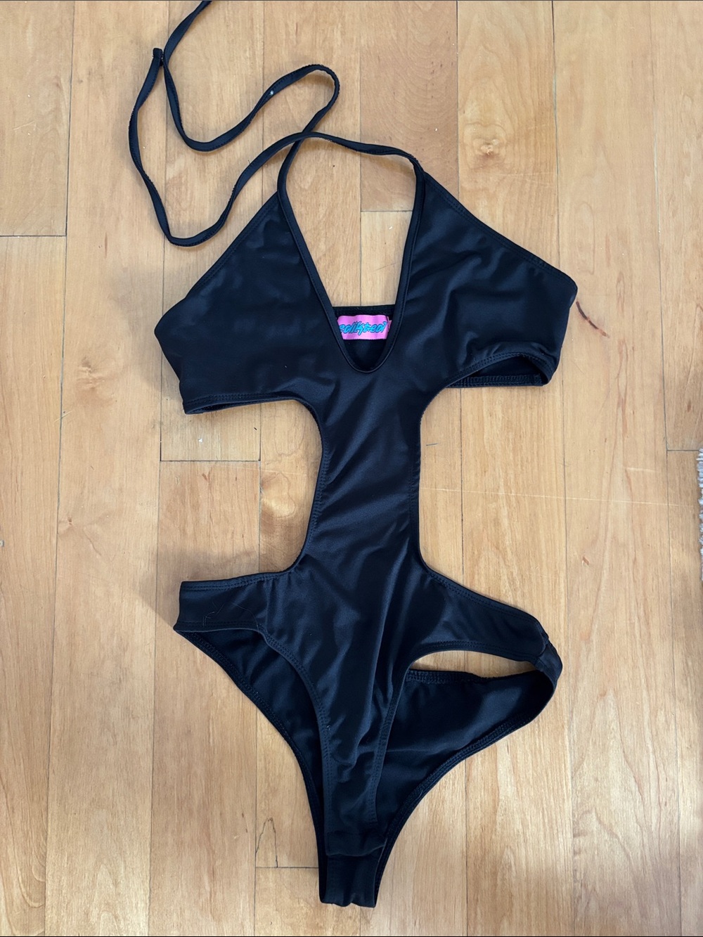 Edikted Black Cutout Bodysuit